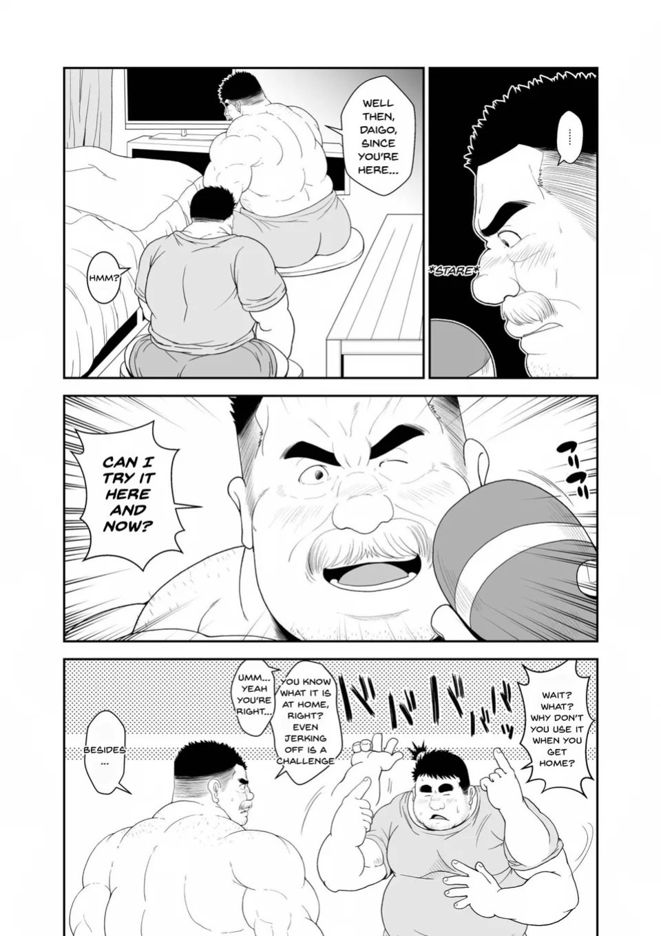 [Chobikuma (Bear Tail)] Aniki no Onaho – Big Bros Onahole [Eng]