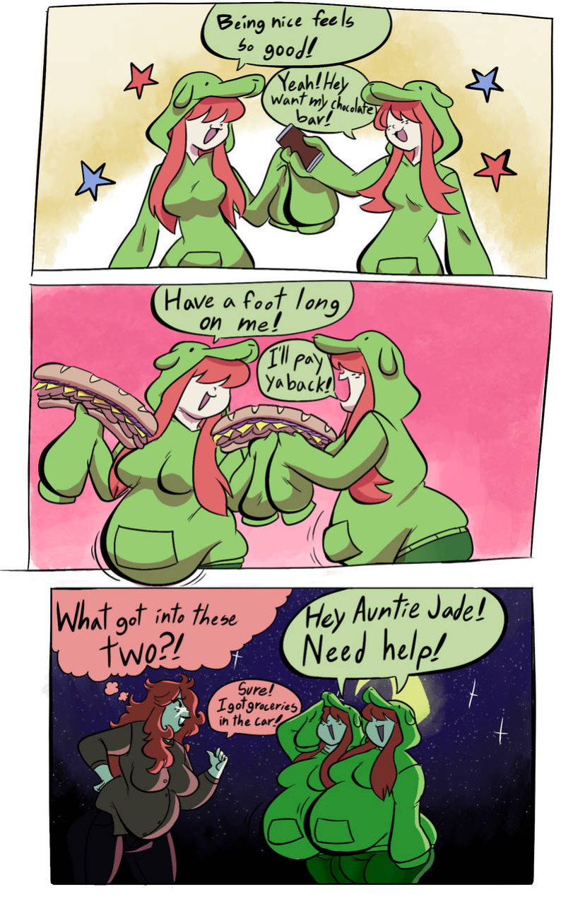 JoeKie3wl - Pearl's Old Friends / Sharene and Pamela / Mittens Twins Big Dinner / + Epilogue [ English / Complete ]
