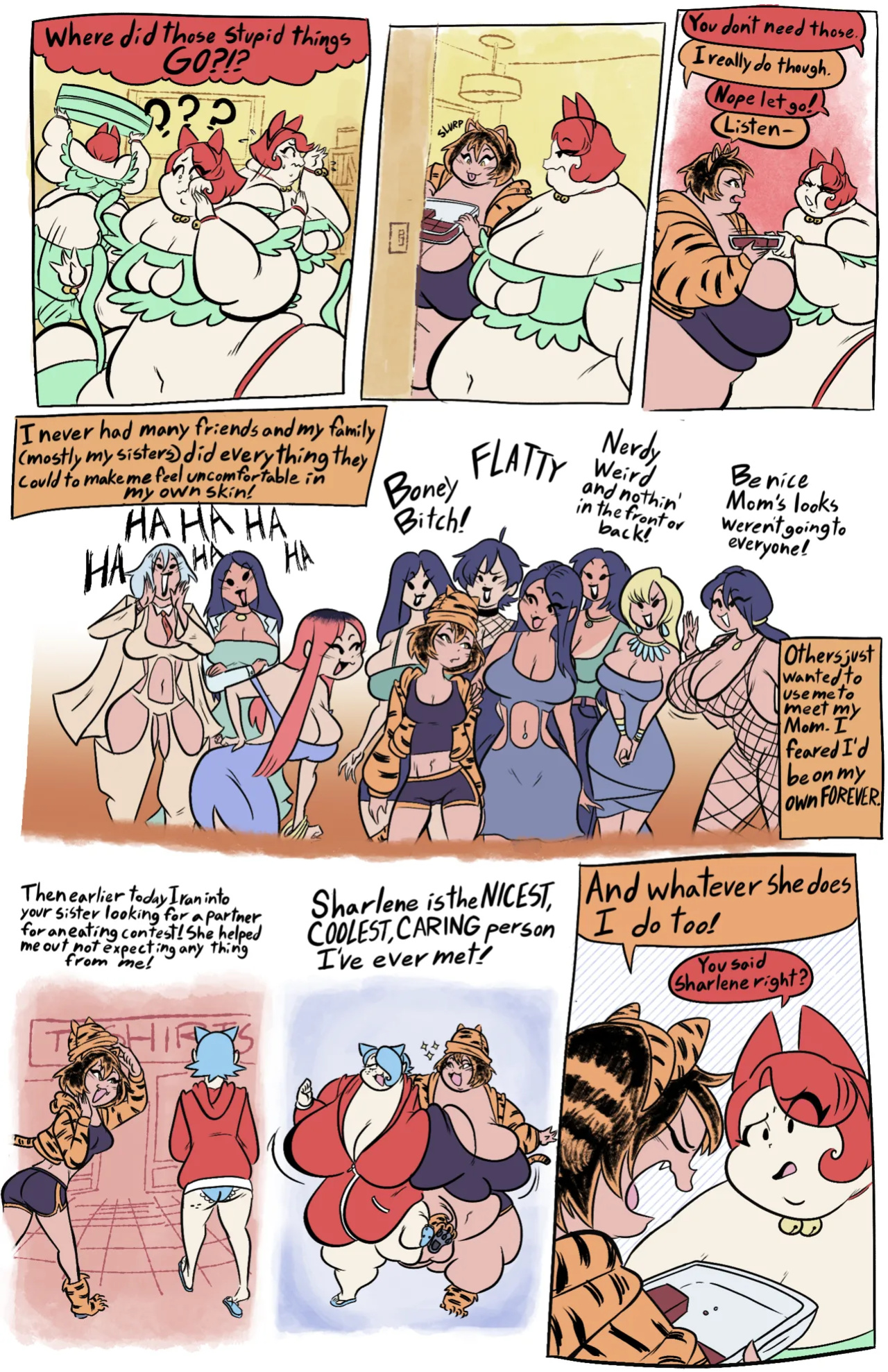 JoeKie3wl - Pearl's Old Friends / Sharene and Pamela / Mittens Twins Big Dinner / + Epilogue [ English / Complete ]