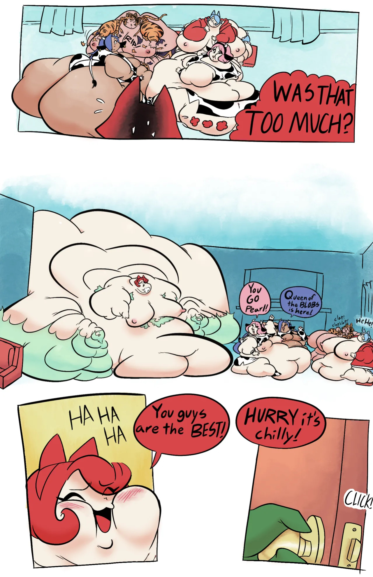 JoeKie3wl - Pearl's Old Friends / Sharene and Pamela / Mittens Twins Big Dinner / + Epilogue [ English / Complete ]