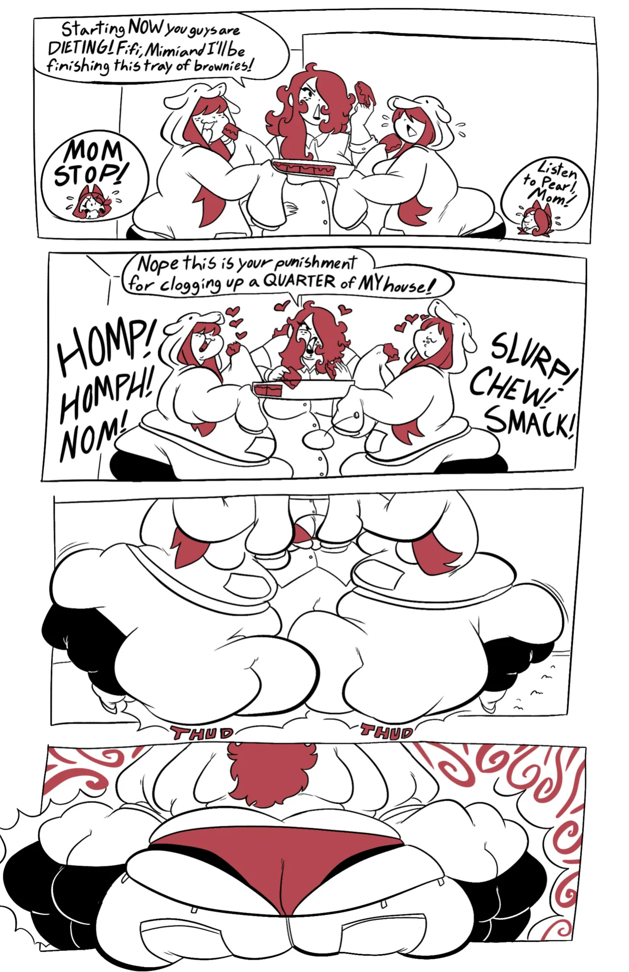 JoeKie3wl - Pearl's Old Friends / Sharene and Pamela / Mittens Twins Big Dinner / + Epilogue [ English / Complete ]