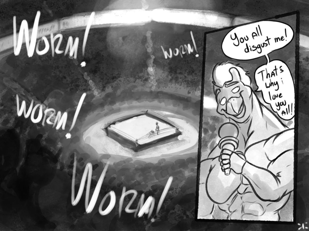 [Uniparasite] Larve: Loser's Punishment