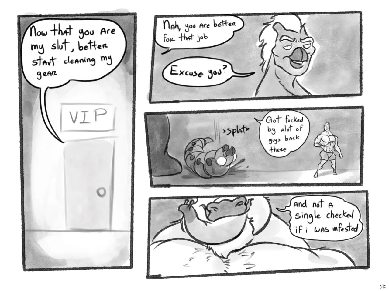 [Uniparasite] Larve: Loser's Punishment