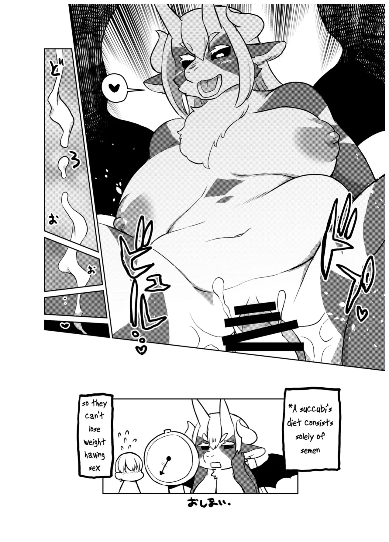 Fat Succubus (Dangan) English