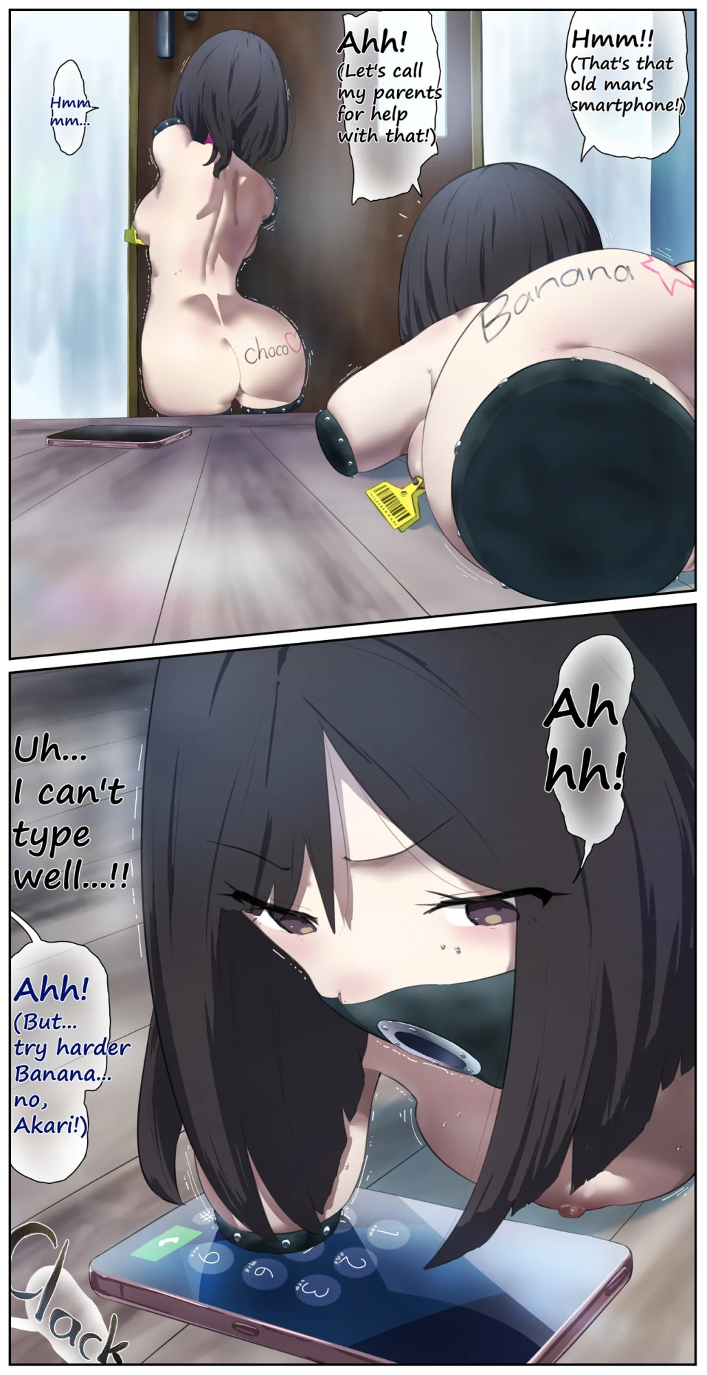 A girl left in a human barn by her friend《Part 4》