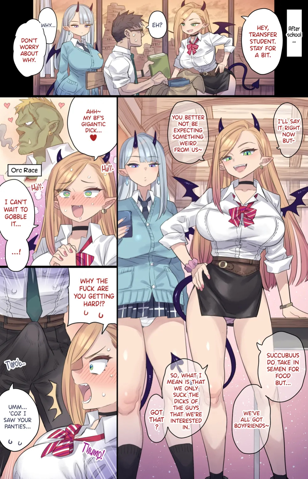 [Mimonel] Dekachin Sokuochi Gal Succubus | Gyaru Succubus Instantly Falls For a Giant Dick [CarlJPTL]