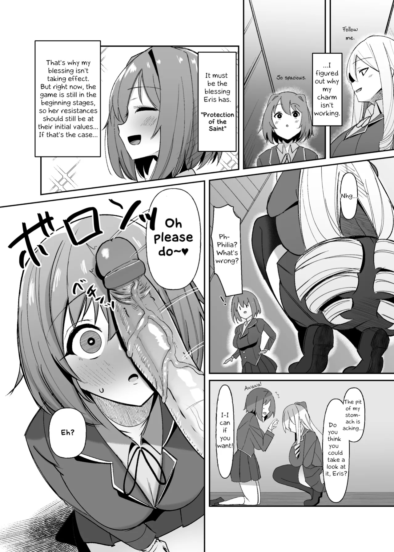 [COSCOteikoku (sella)] I was reincarnated as a villainess in an otome Game who was a futanari in her backstory ~Ch. 1~ [Erelzen] .zip