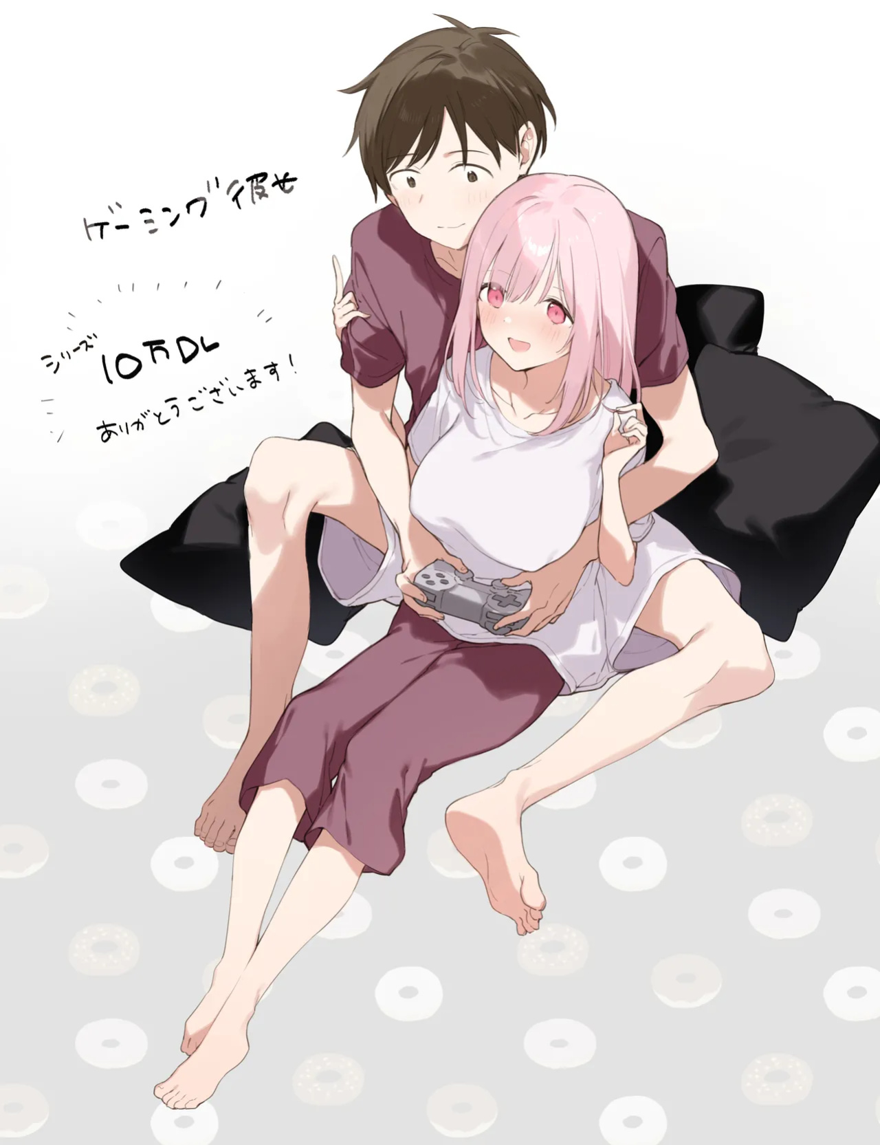 [TOZAN:BU (Fujiyama, Juwatto)] Gaming Kanojo "Full Color Ban"