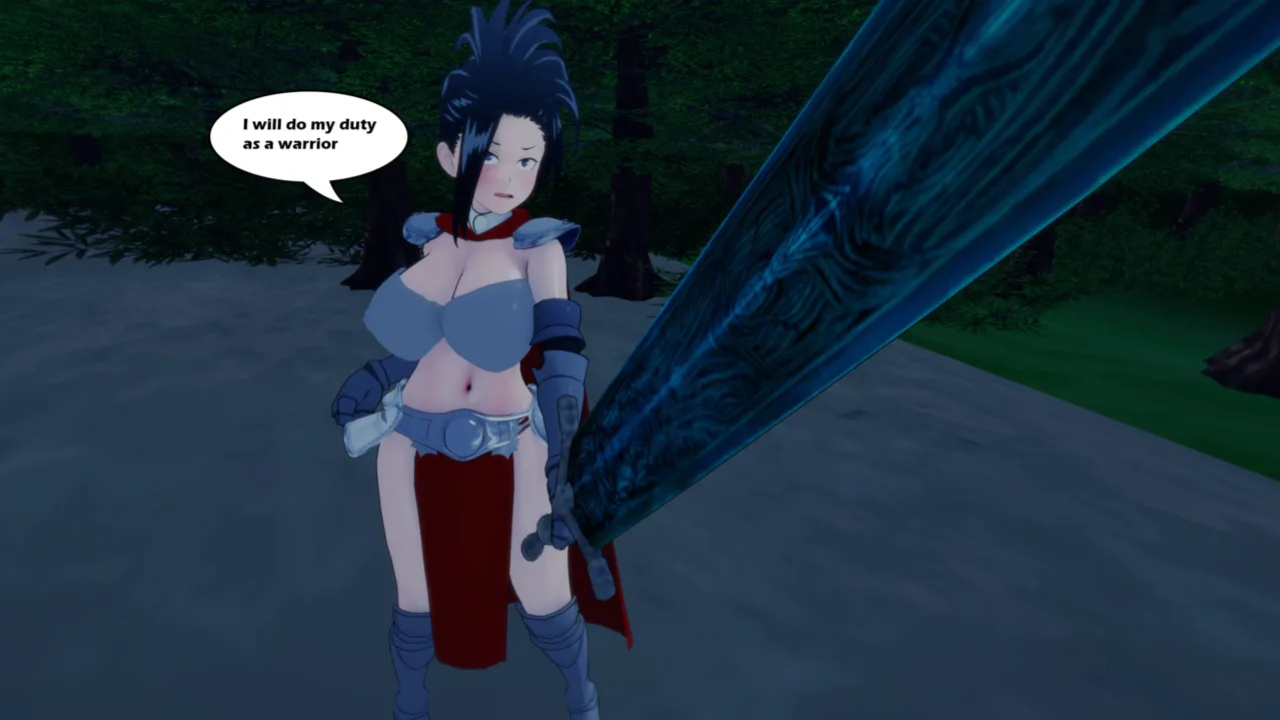 The warrior Momo