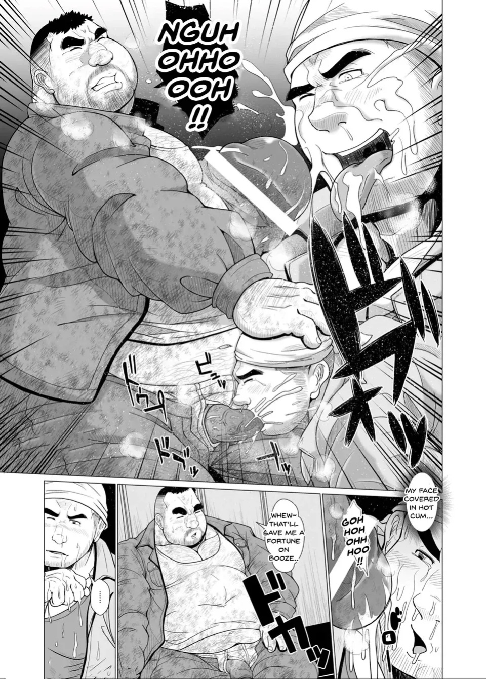 [Chobikuma (Bear Tail)] Zetsurin Oyakata – Virile Boss [Eng]