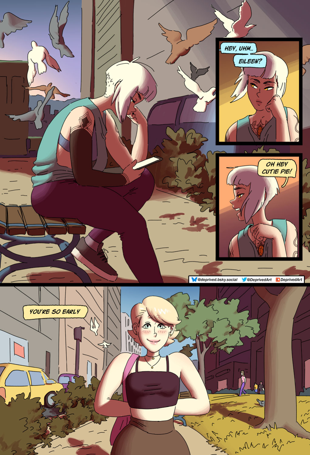 [DeprivedArt] First time meeting (revised version)