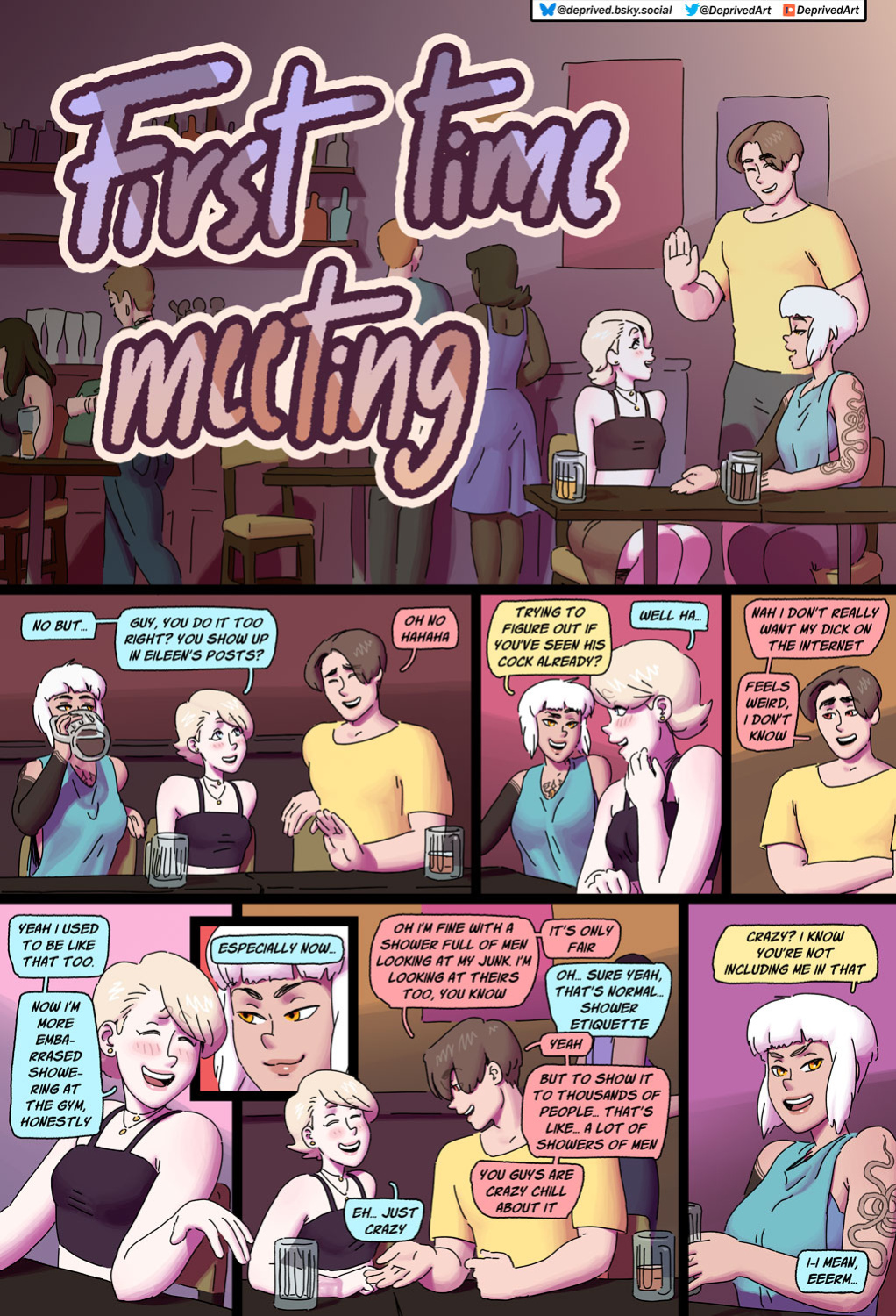 [DeprivedArt] First time meeting (revised version)