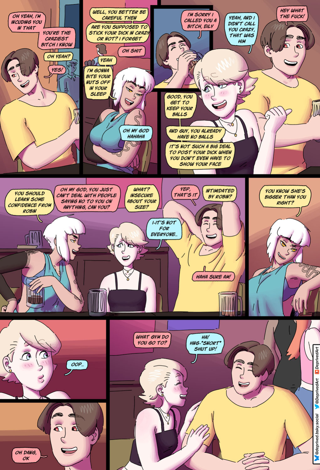 [DeprivedArt] First time meeting (revised version)