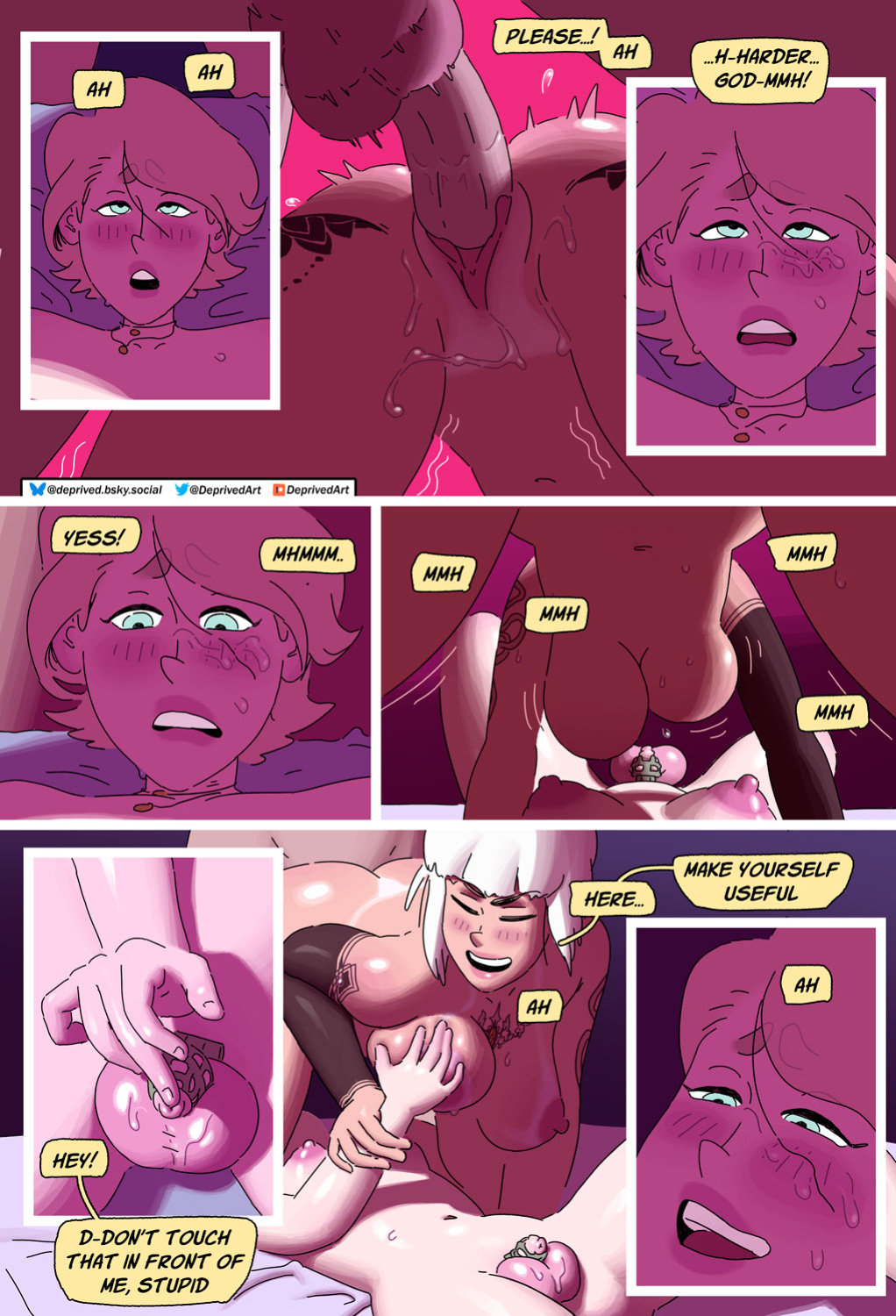 [DeprivedArt] First time meeting (revised version)
