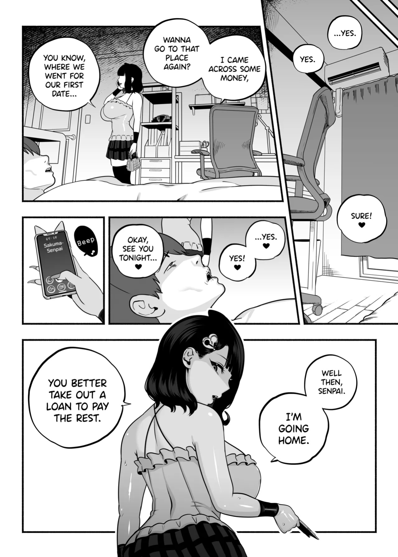 [Sakuranbo Nouen (Kondo Yume)] Gachikoi Fuuzoku 2.5 -Papa-katsu Joshi ni Jakusha Dansei Chinpo o Ijimerareru Hanashi- | Falling in Love at the Brothel 2.5 [SDTLs]