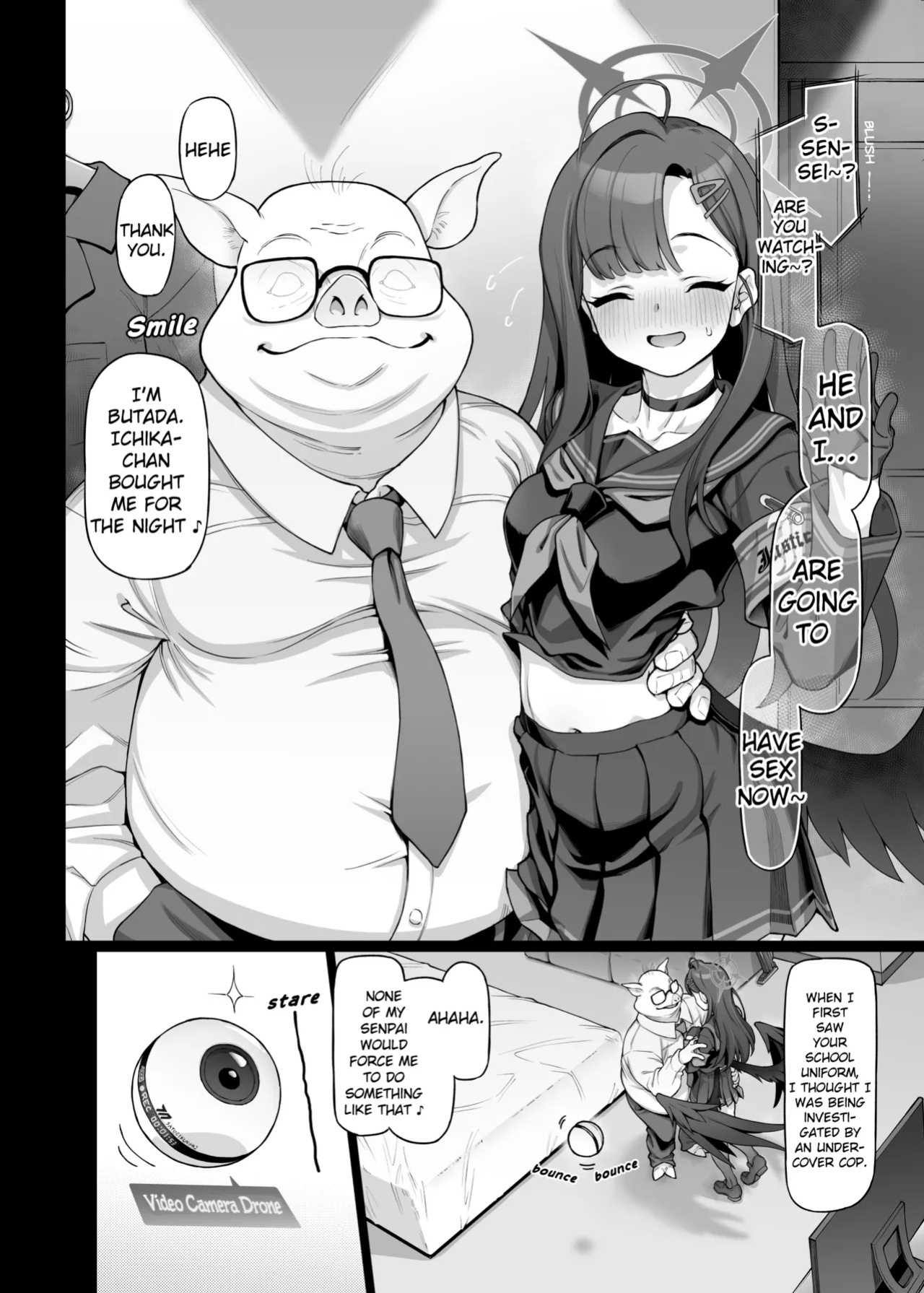 [Gokusaishiki (Aya Shachou)] Nakamasa Ichika wa Sensei no Tame nara (Blue Archive) [hardcase8translates]