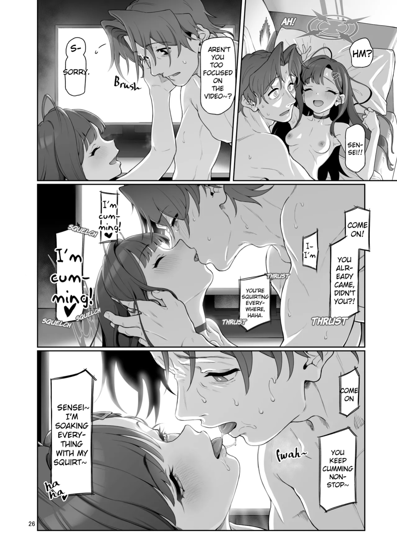 [Gokusaishiki (Aya Shachou)] Nakamasa Ichika wa Sensei no Tame nara (Blue Archive) [hardcase8translates]