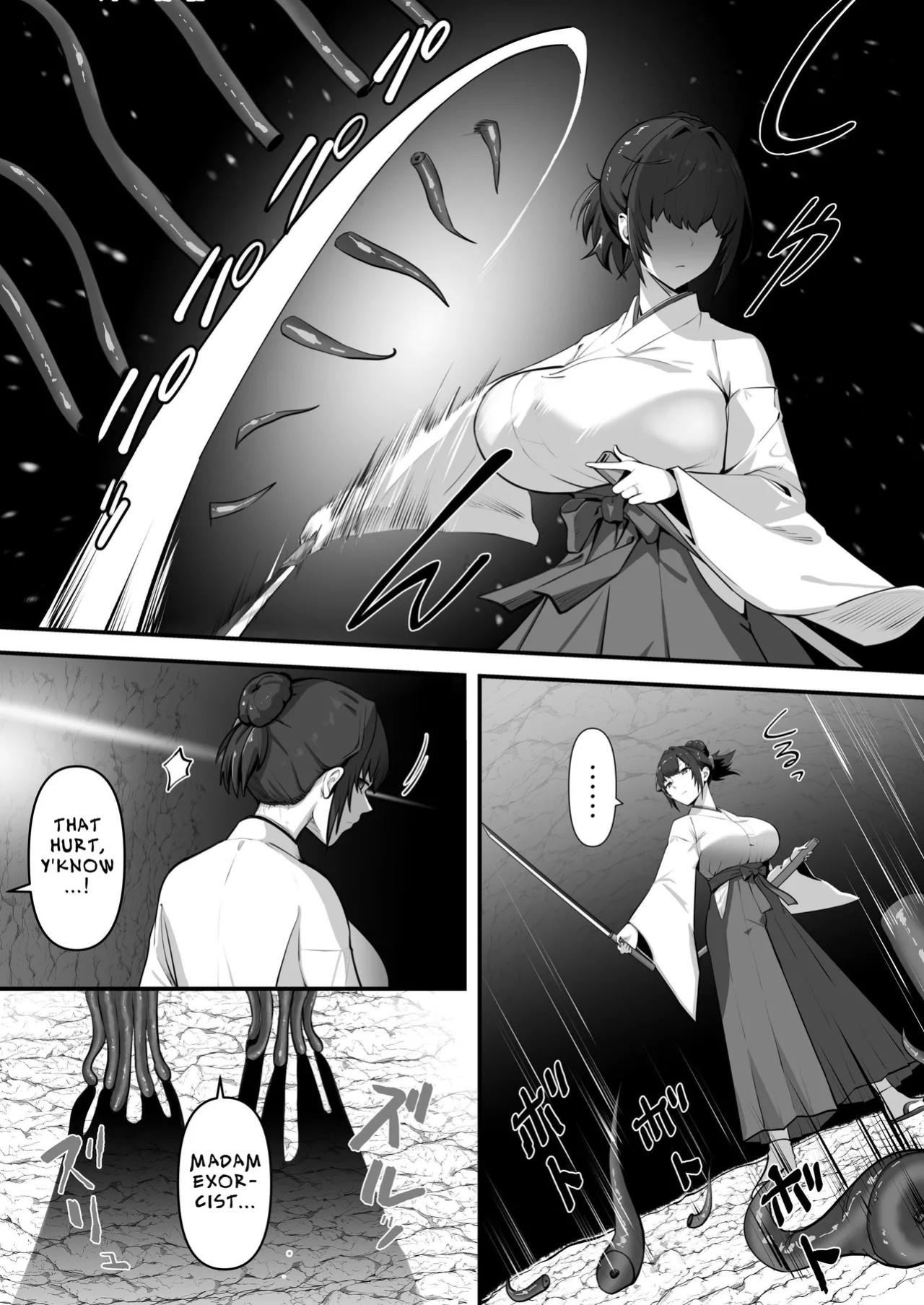 [ENG Ver.] There’s No Way a Married Exorcist Would Be Bested by Some Tentacles