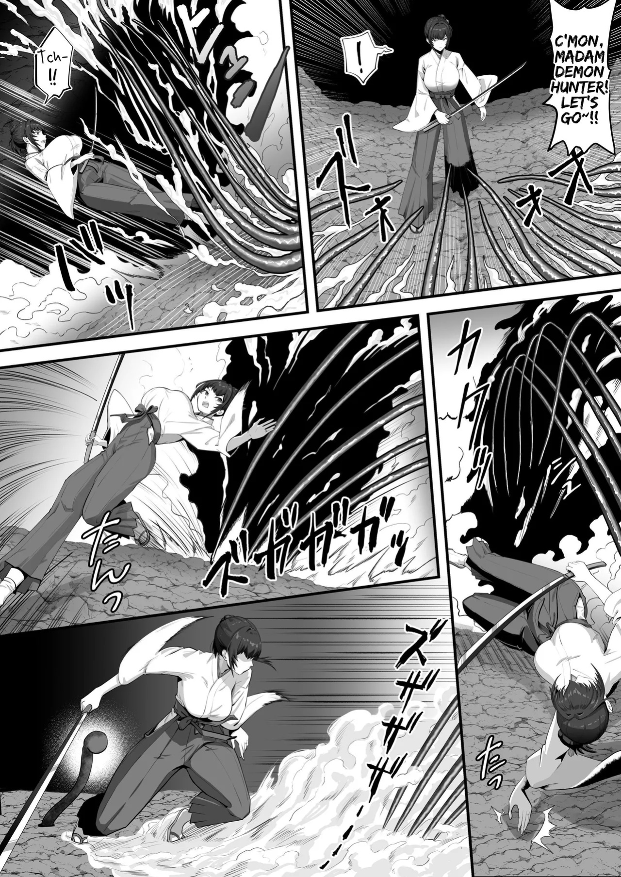 [ENG Ver.] There’s No Way a Married Exorcist Would Be Bested by Some Tentacles