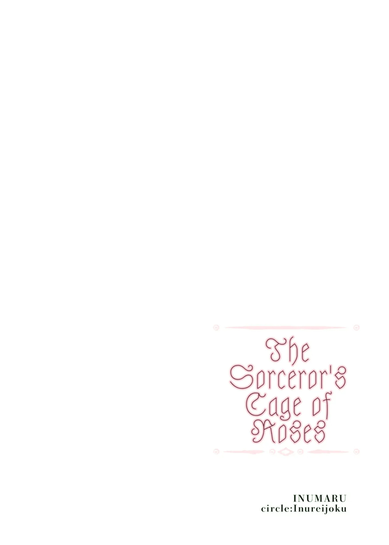 [Inu Teikoku (Inumaru)] Majustsushi no Kaori | The Magician's Flowery Cage [birdsong translations]