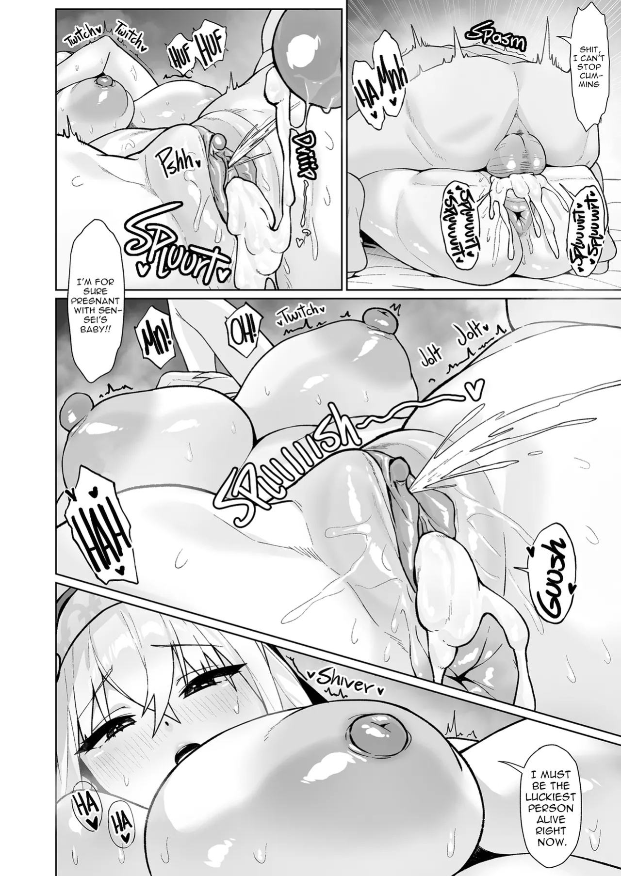 [Banana Pack (Kashou)] Ichijiku no Ha wa Ochite | A Fig Fallen To Immorality (Blue Archive) [HORONYOI]