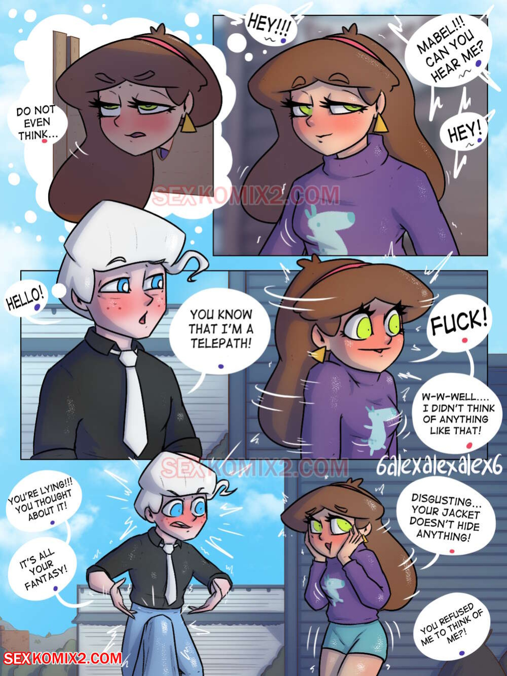 Gravity Falls. Mabels dream world. 6alexalexalex6. sexkomix2.com