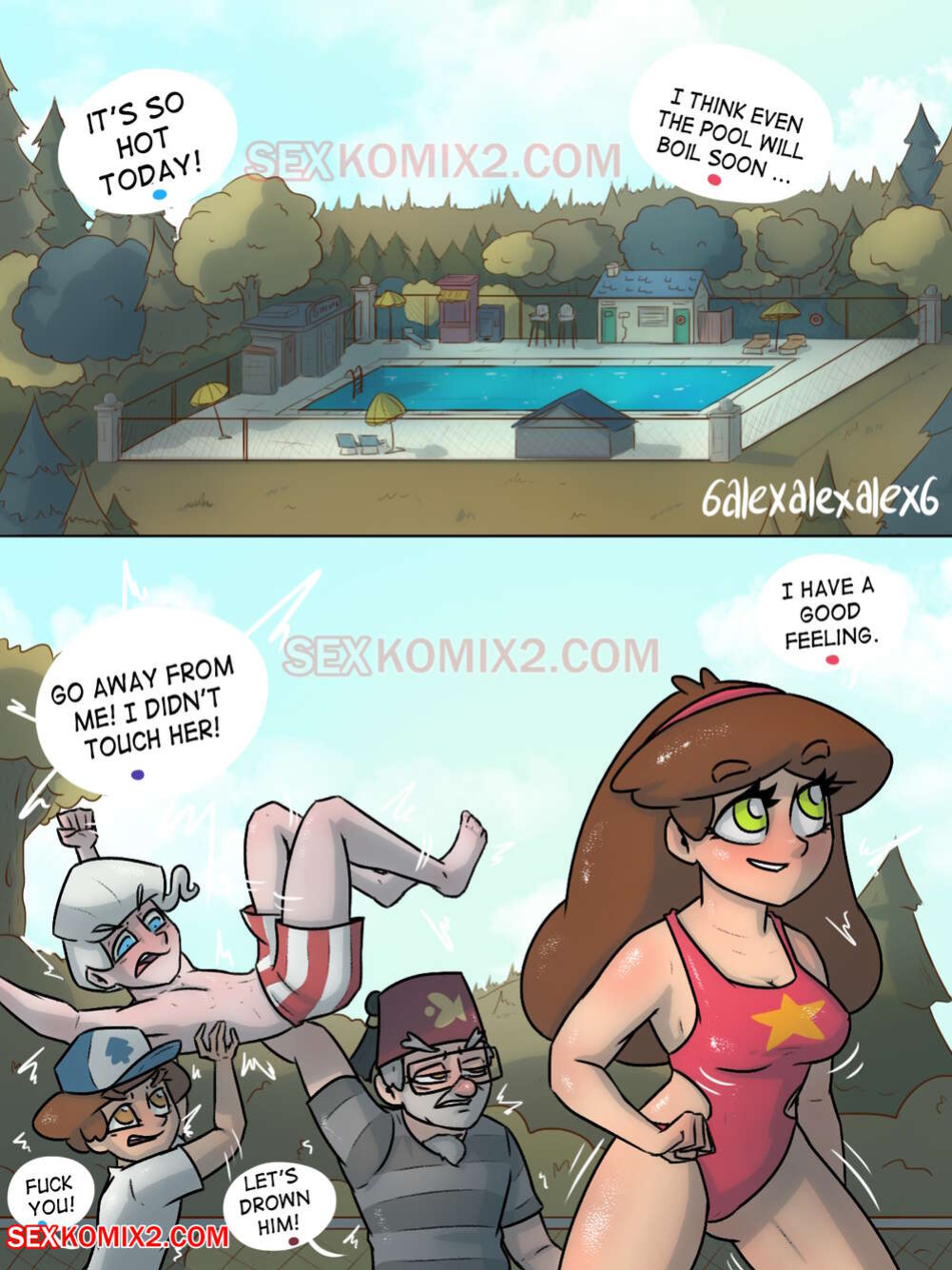 Gravity Falls. Mabels dream world. 6alexalexalex6. sexkomix2.com