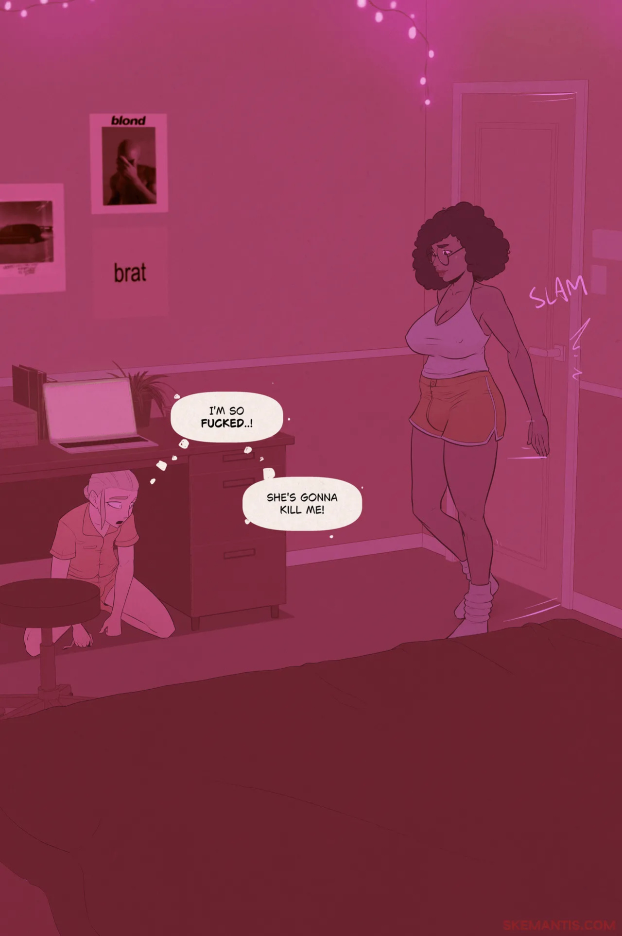Skemantis - Tyler's sleepover - part 1