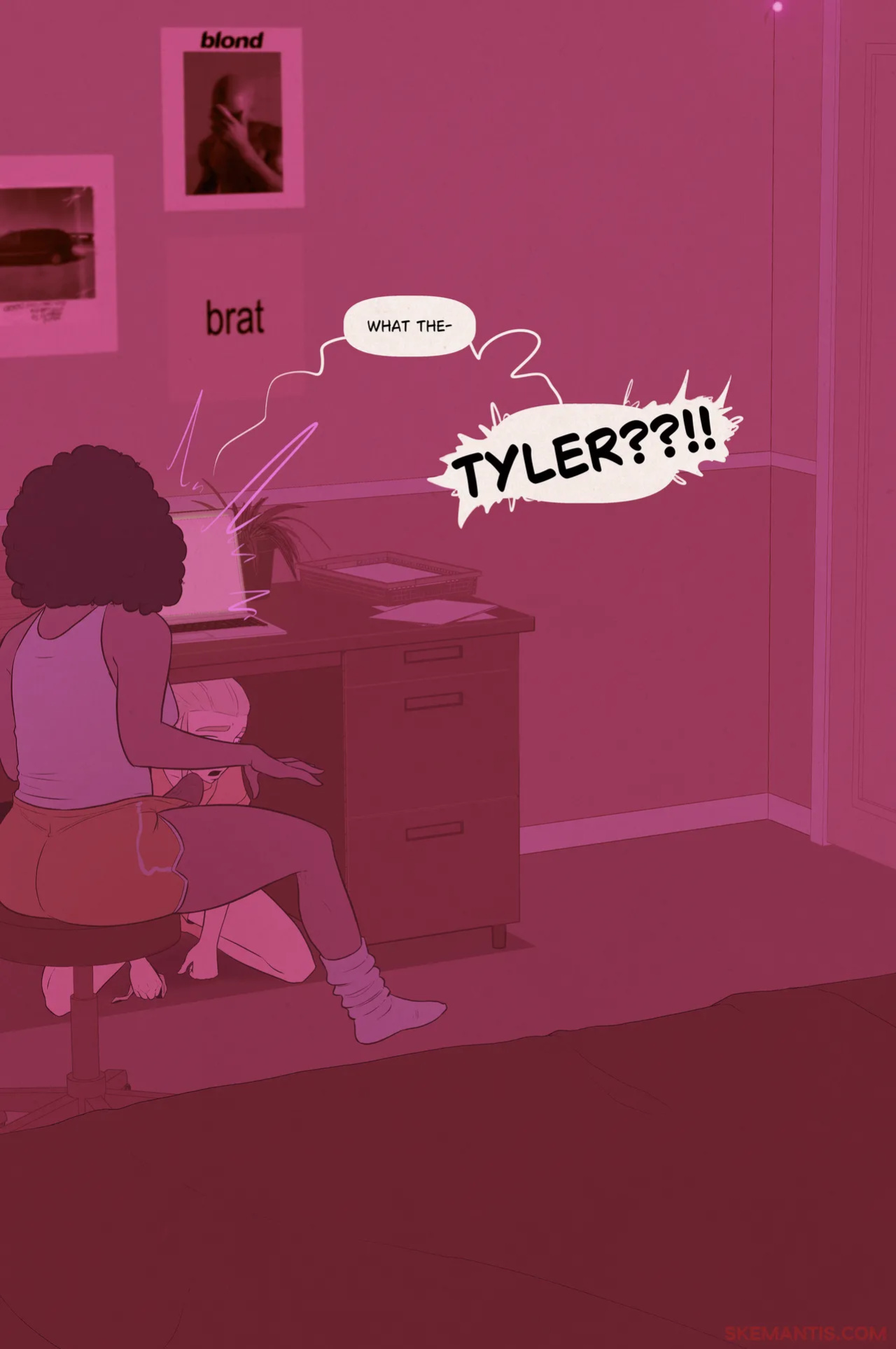 Skemantis - Tyler's sleepover - part 1