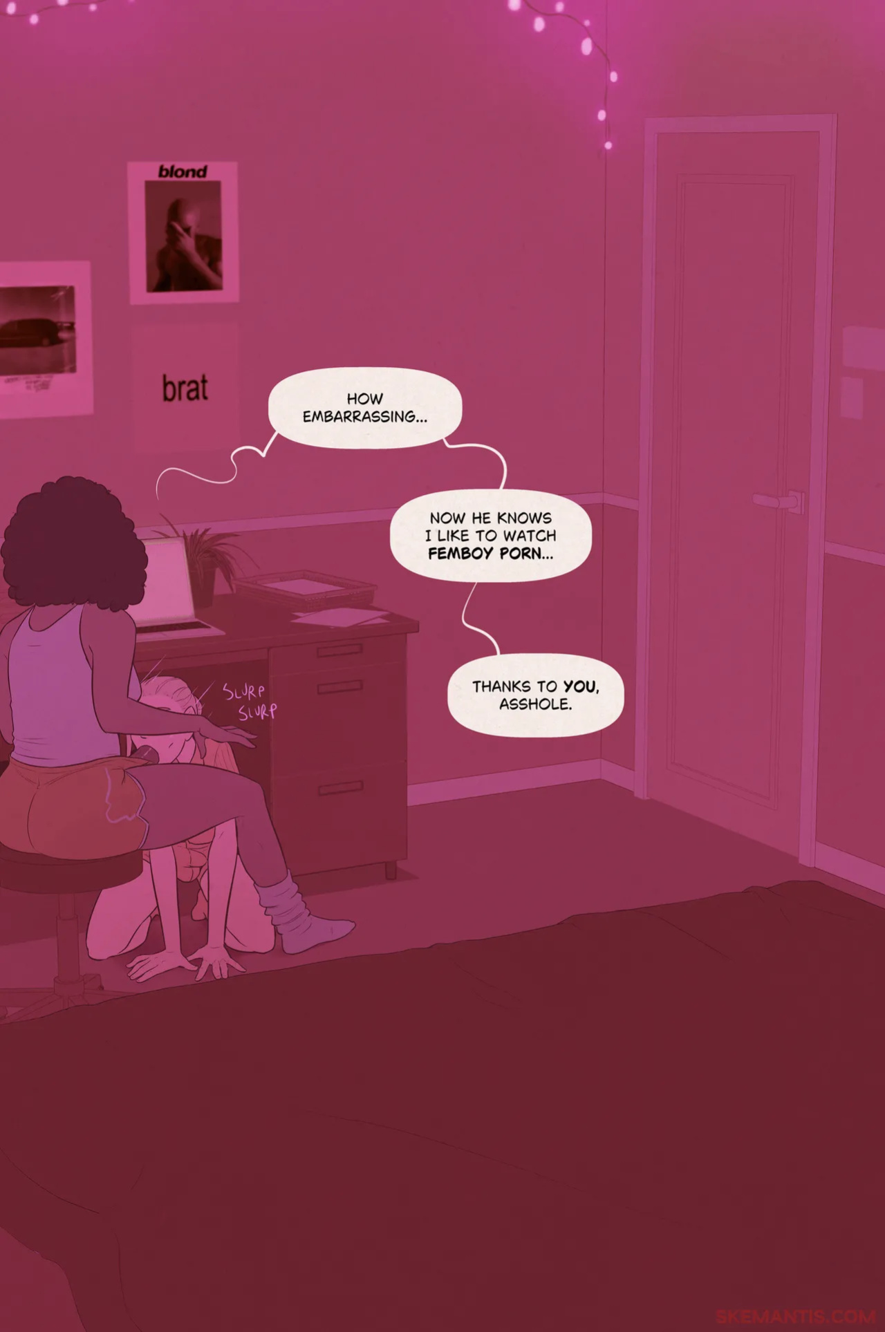 Skemantis - Tyler's sleepover - part 1