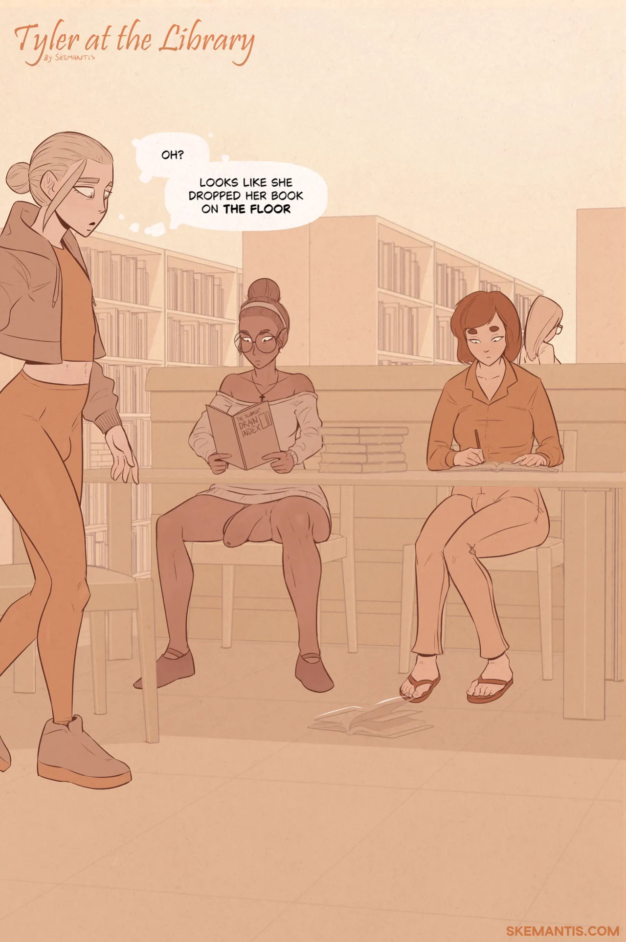 Skemantis - Tyler at the library - Part 1