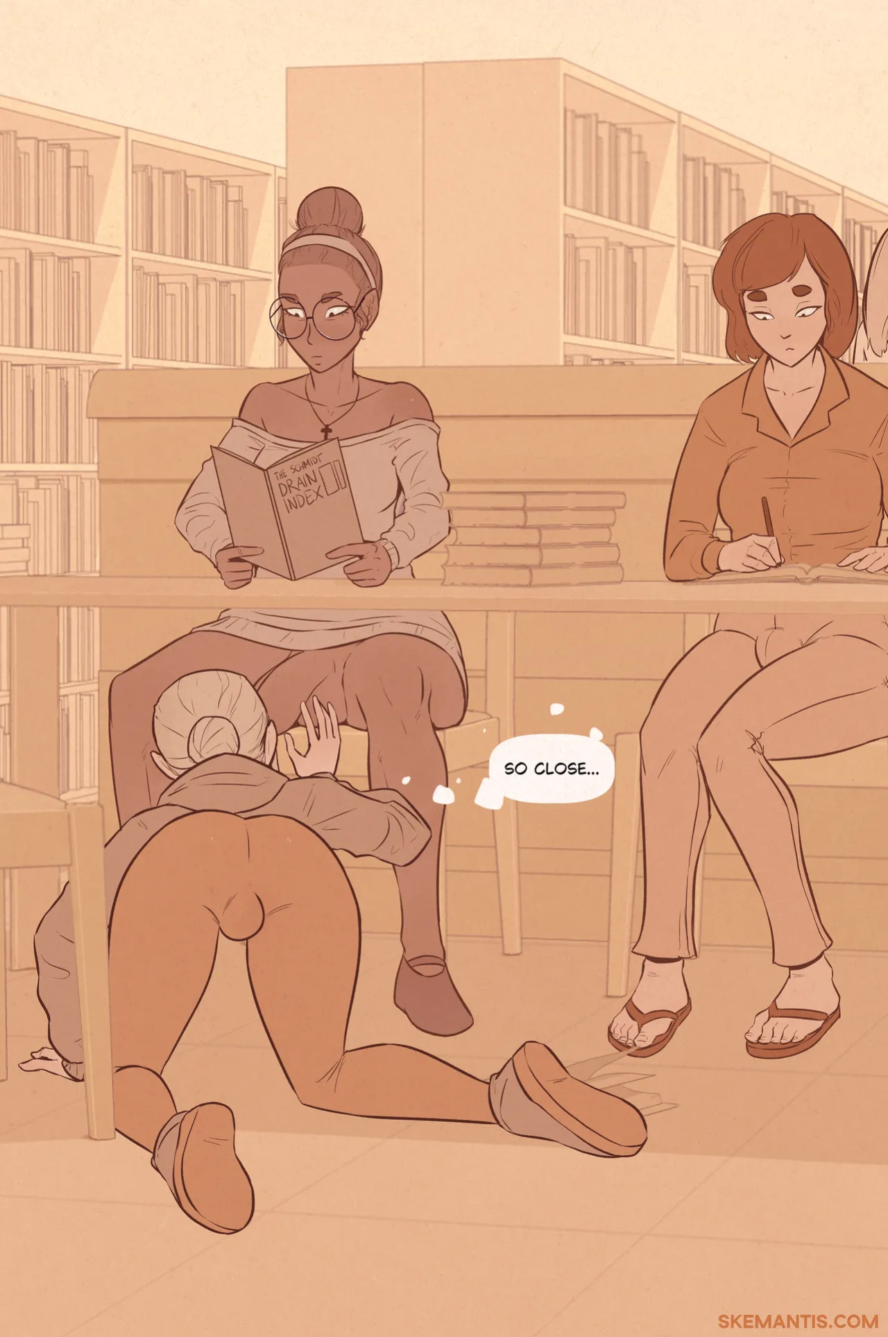 Skemantis - Tyler at the library - Part 1