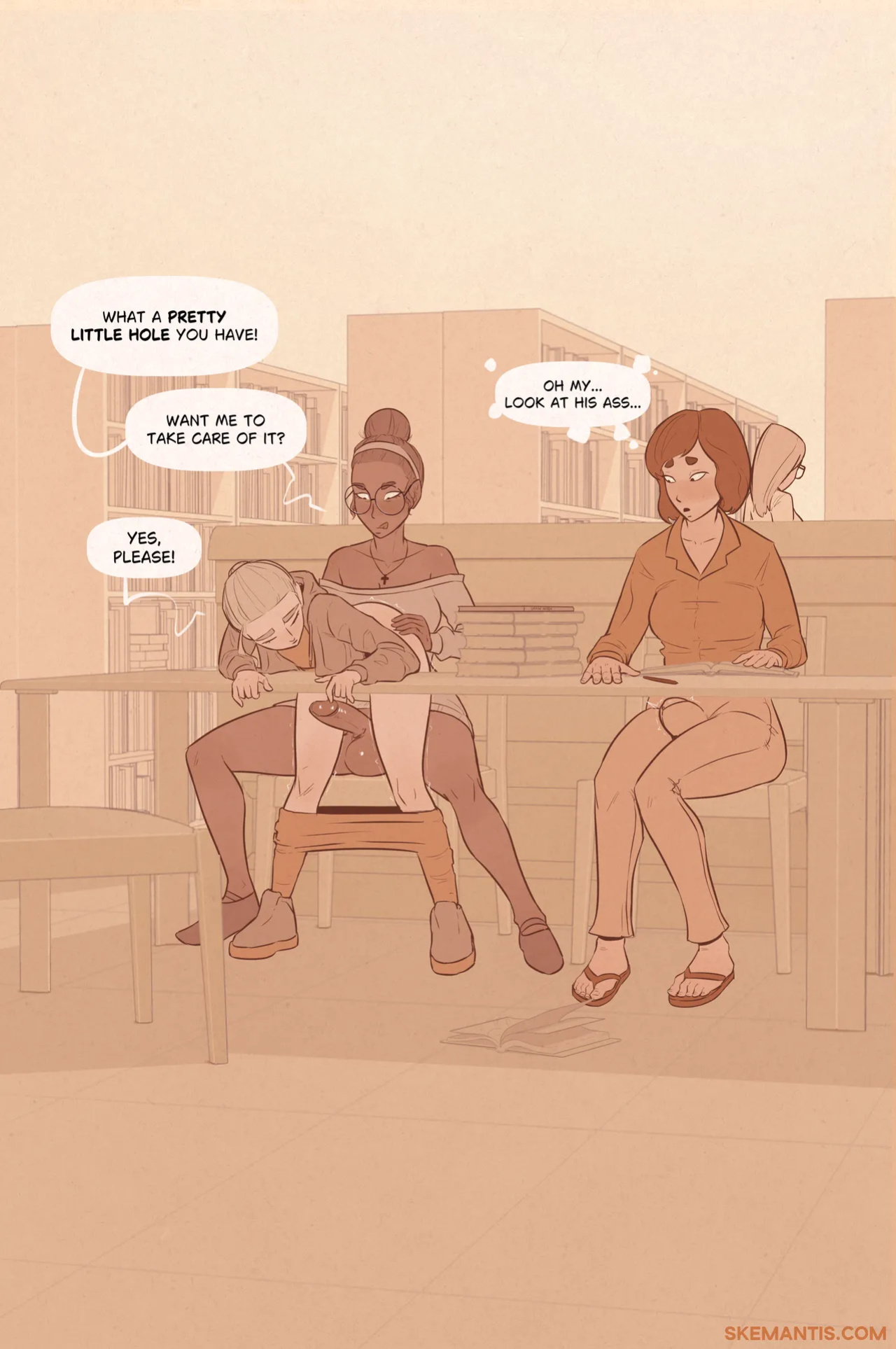 Skemantis - Tyler at the library - Part 1