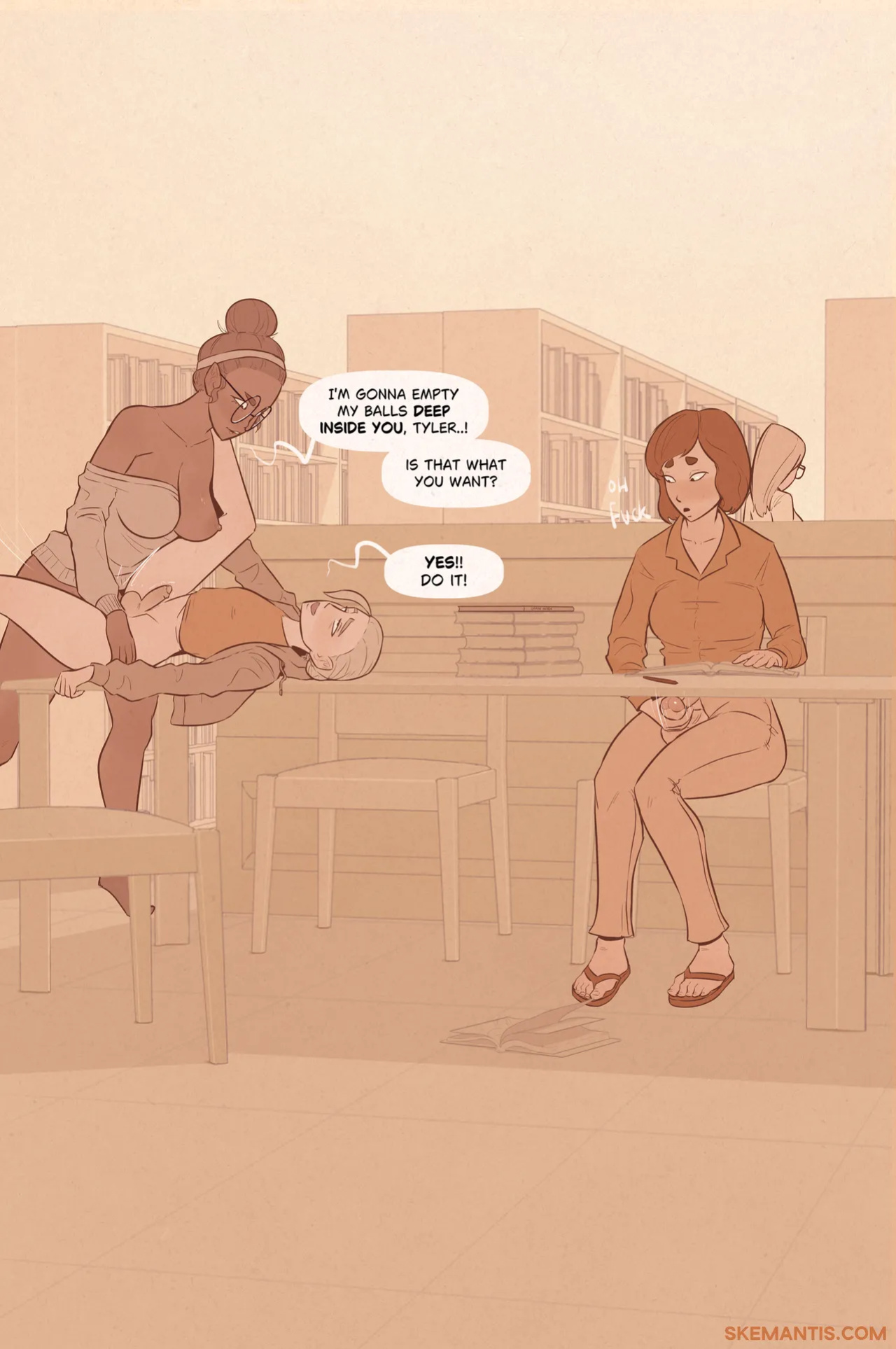 Skemantis - Tyler at the library - Part 1
