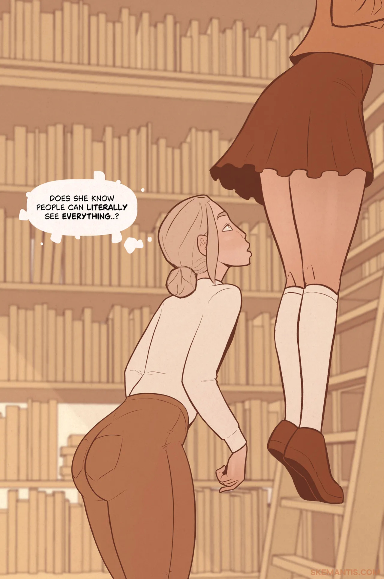Skemantis - Tyler at the library - Part 2