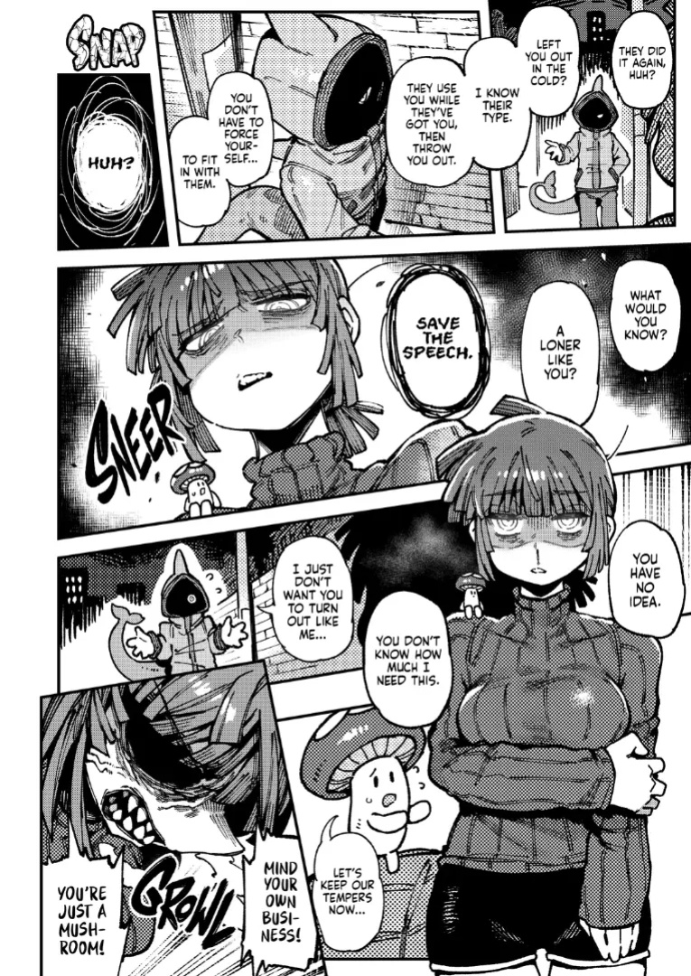 [Hoshoku Shoujo (Karasu Chan)] Ie ga Shike Sugite Haete Kita Genkaku Yuuhatsu Suru Kinoko o Goshoku Shite Hatsujou Shita Ato no Are ya Kore 2 | MY HOUSE WAS WAY TOO HUMID. SO MUCH, IN FACT, MUSHROOMS STARTED GROWING IN IT! WELL. THOSE MUSHROOMS WERE ACTUA
