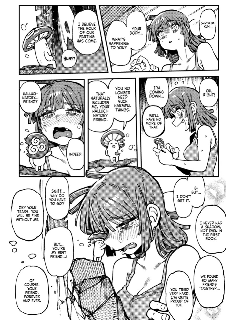 [Hoshoku Shoujo (Karasu Chan)] Ie ga Shike Sugite Haete Kita Genkaku Yuuhatsu Suru Kinoko o Goshoku Shite Hatsujou Shita Ato no Are ya Kore 2 | MY HOUSE WAS WAY TOO HUMID. SO MUCH, IN FACT, MUSHROOMS STARTED GROWING IN IT! WELL. THOSE MUSHROOMS WERE ACTUA
