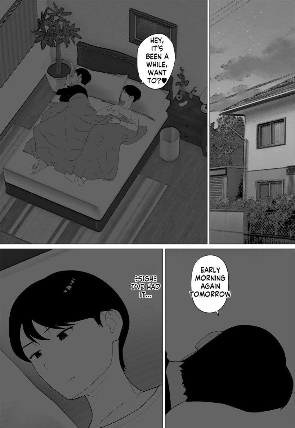[Oroboy] Danna to no Resu Kaishou no Tameni Toukyou Shita noni | Enlarged breasts to entice husband and yet... [innyinny]