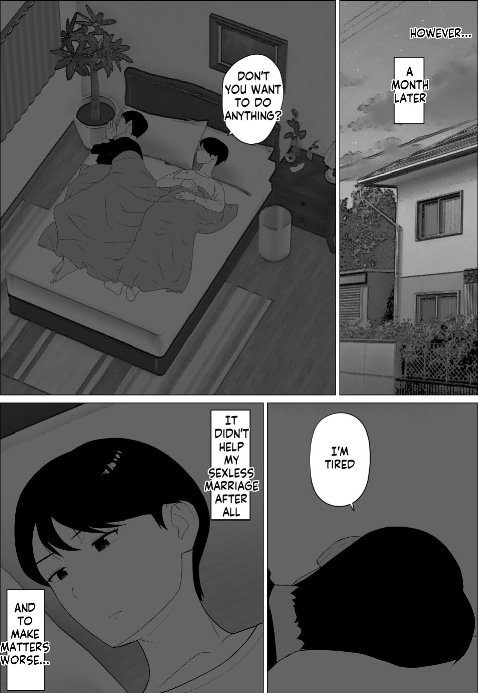 [Oroboy] Danna to no Resu Kaishou no Tameni Toukyou Shita noni | Enlarged breasts to entice husband and yet... [innyinny]