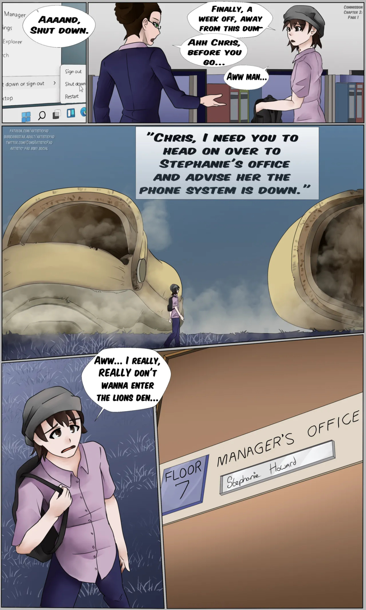 [Artistic-Pad] Chris Button's Week Off