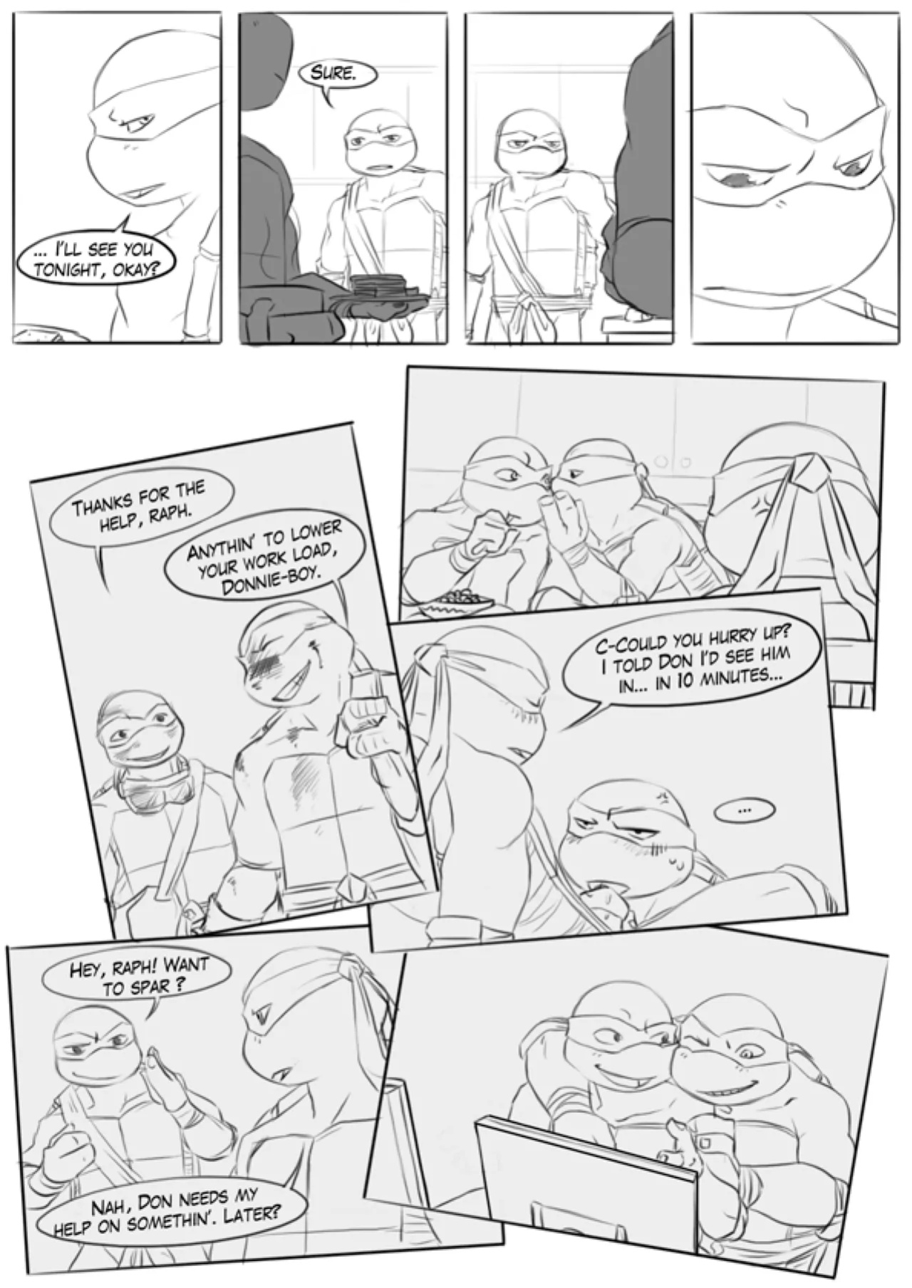 [Sneefee] Merry Fuckin’ Christmas (TMNT)