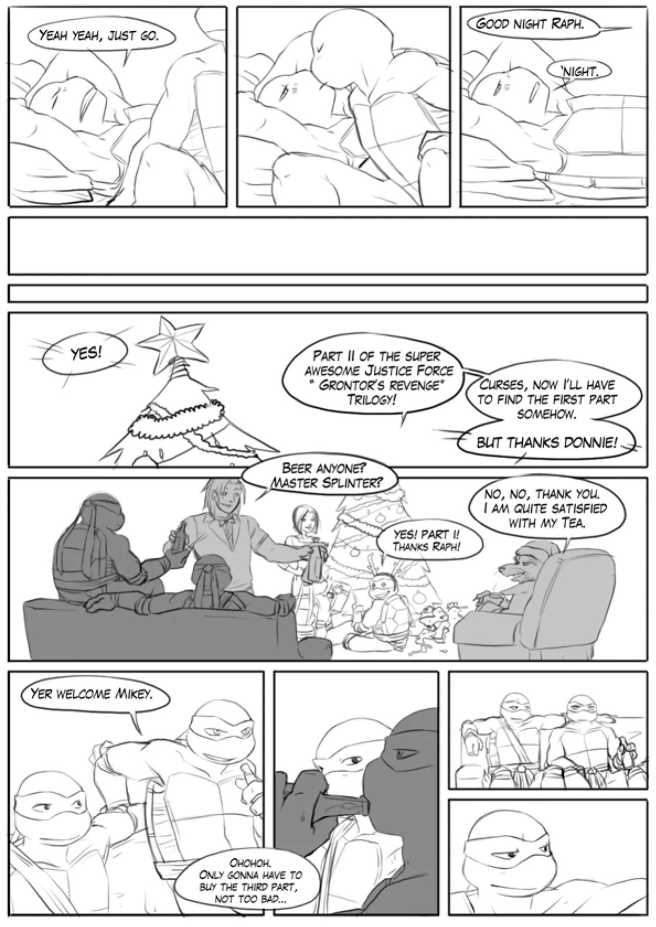 [Sneefee] Merry Fuckin’ Christmas (TMNT)