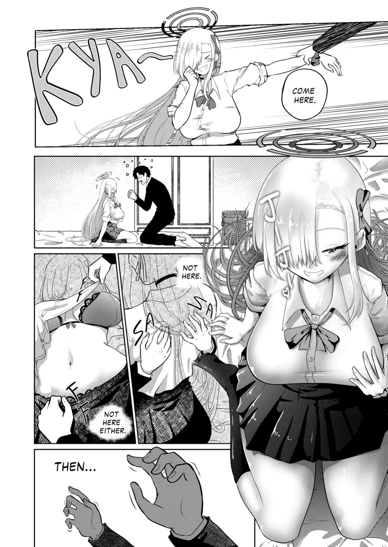 [Raccoon Temple] Asuna-chan to Futarikiri no Yoru | A Night Alone With Asuna-chan (Blue Archive) [Sample]