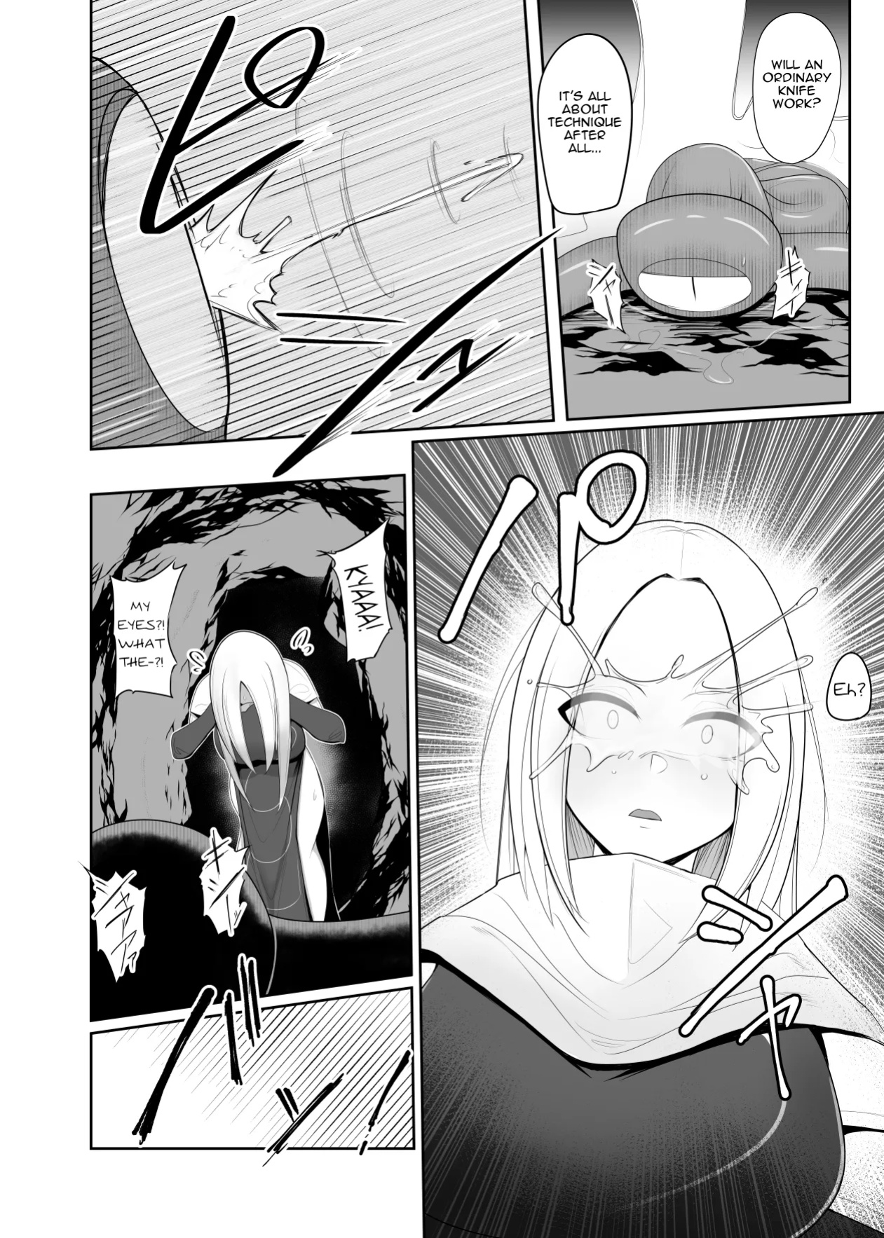 Shokushu Kisei Nasusubenaku Kuppuku Saserreru Onna Majutsushi | Tentacle Parasite - A female sorceress is helplessly subjugated