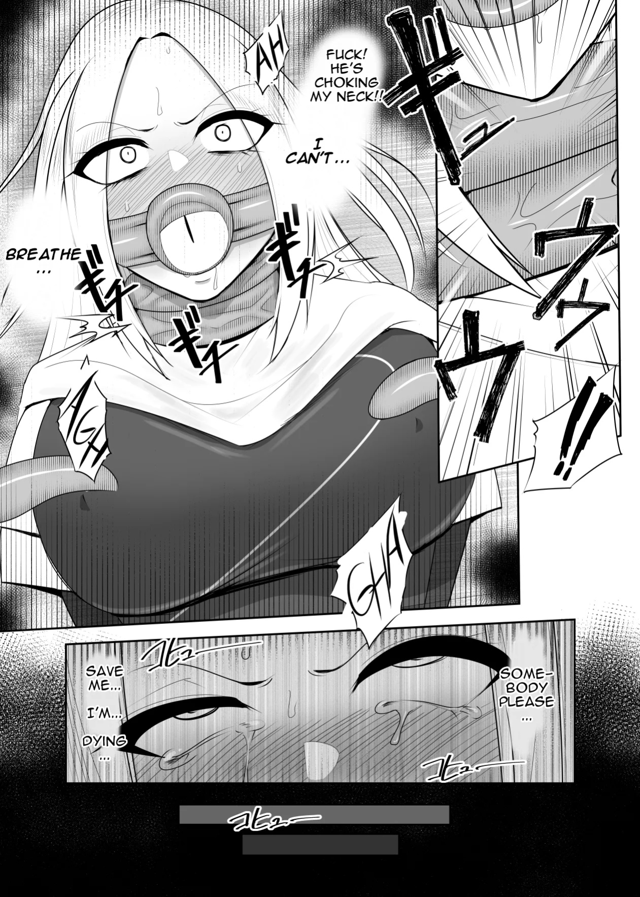 Shokushu Kisei Nasusubenaku Kuppuku Saserreru Onna Majutsushi | Tentacle Parasite - A female sorceress is helplessly subjugated