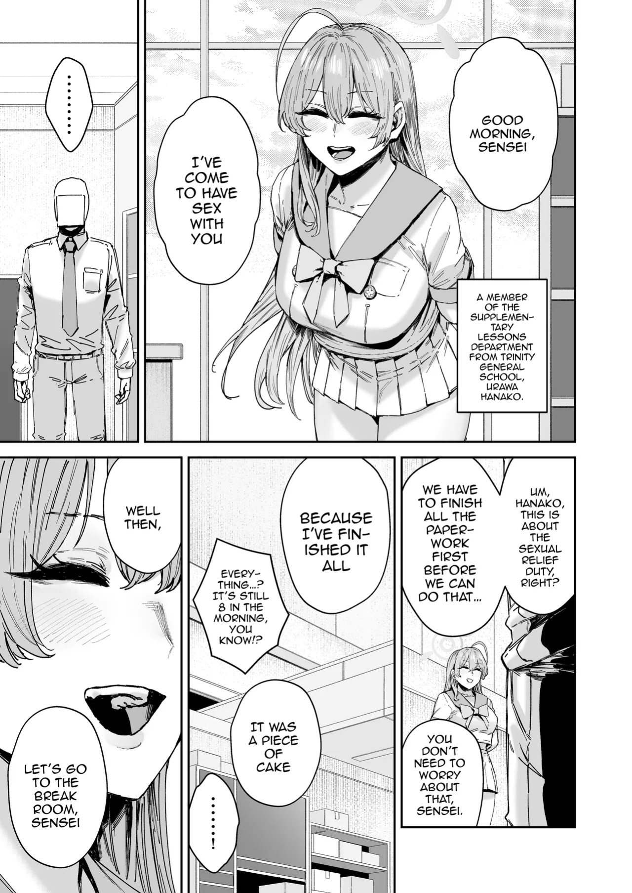 [Mandara Ryuuseigun (Signo Mandara)] Schale Senzoku Seishori Touban 2 / Schale's Dedicated Sexual Relief Liaison 2 (Blue Archive)