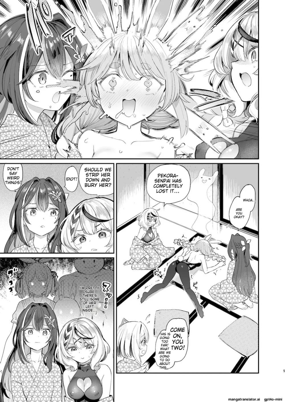 [Yakitate Jamaica A (Aomushi)] Hatsujou Usagi Rinkansai (Hololive)