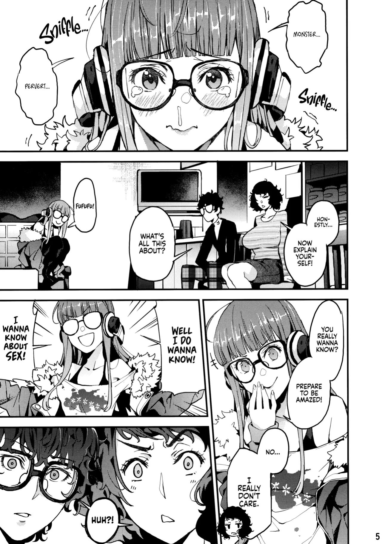 (C94) [Service Heaven (Azukiko)] Kawakami Sensei to Futaba no Himitsu Kojin Jugyou | Kawakami-Sensei and Futaba's Secret Private Lessons (Persona 5)