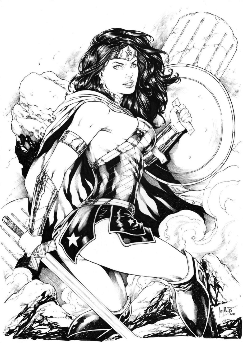 Wonder Woman by leomatos2014