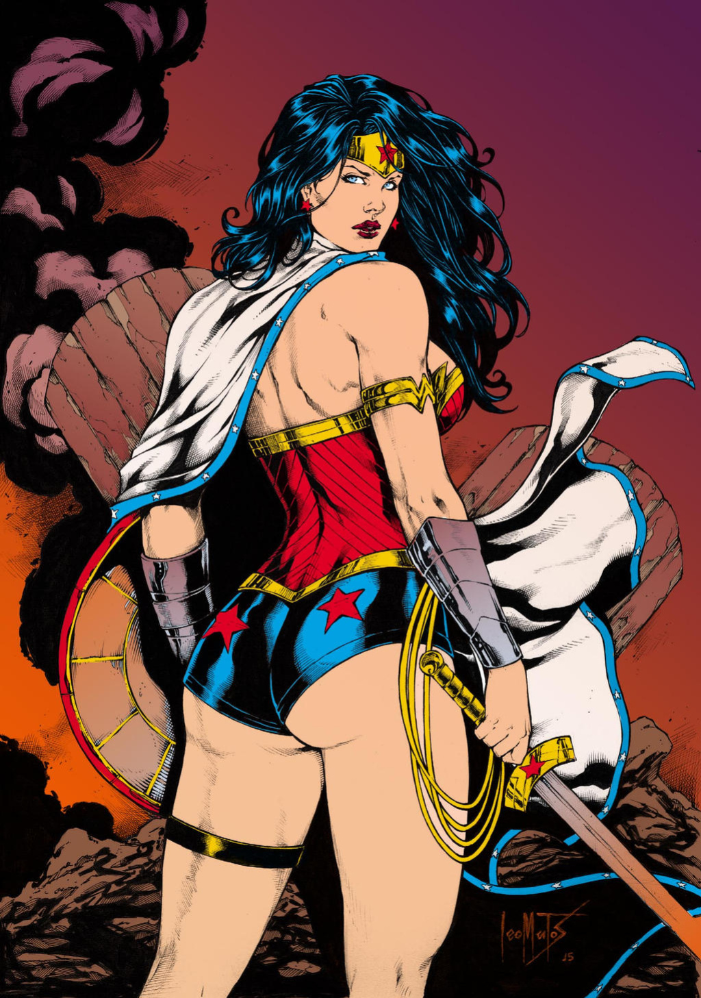 Wonder Woman by leomatos2014